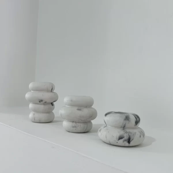 Candelabro “Petrea”, Set de 3