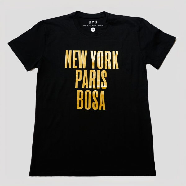 Camisetas Unisex New York Paris Bosa