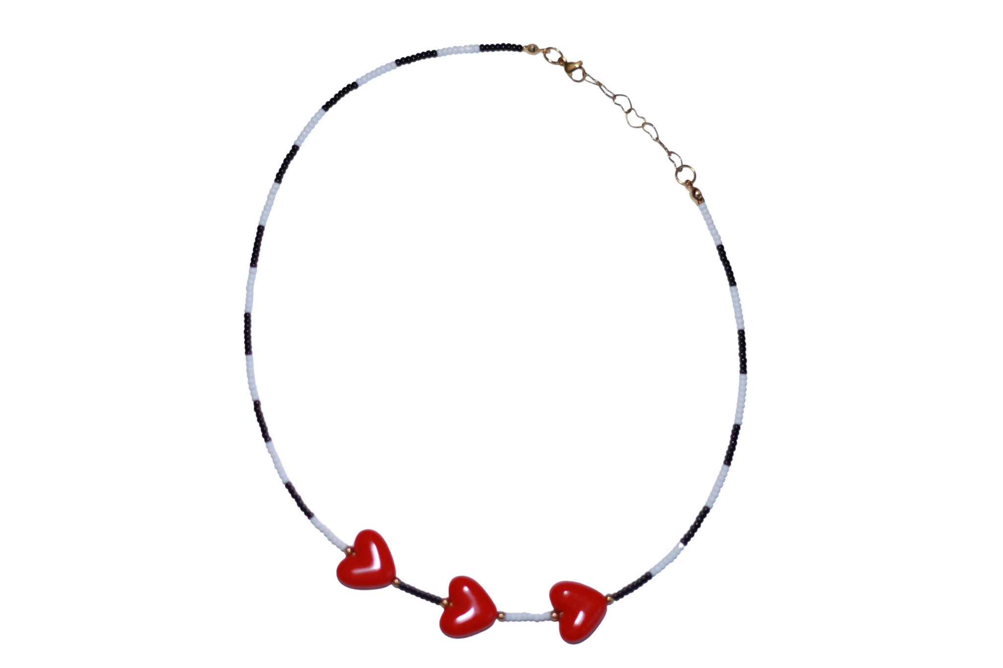 Collar corazones