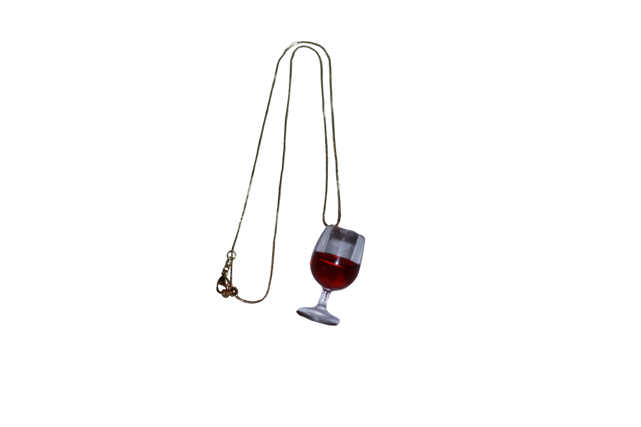 Collar copa de vino